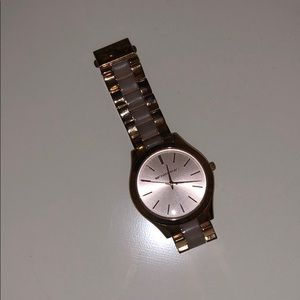 Rose gold Michael Kors watch